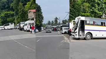 checkpost vehicle stranded