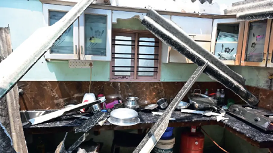 Cyclone in Chellanam