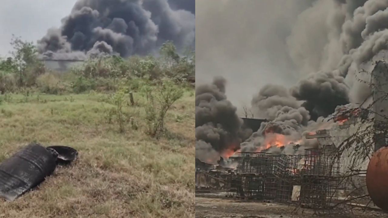 chennai oil storage fire