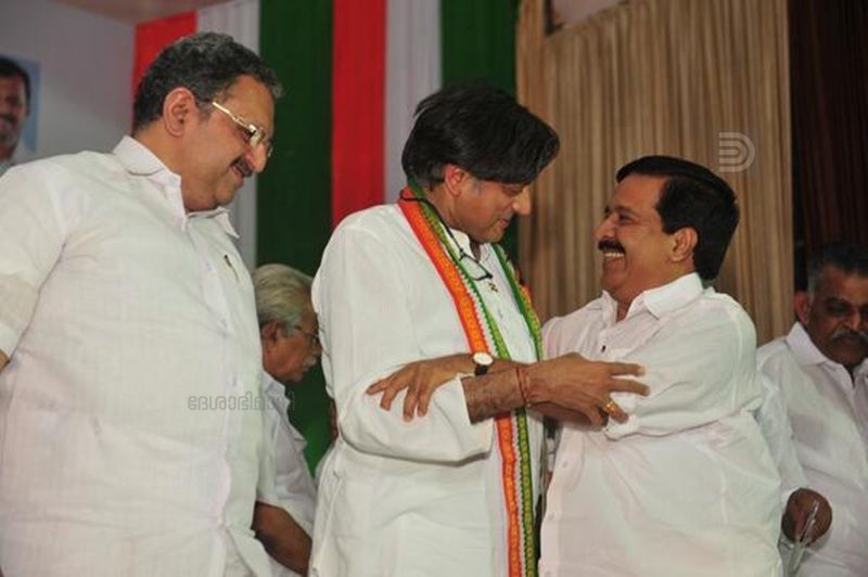 sasi tharoor chennithala muraleedharan