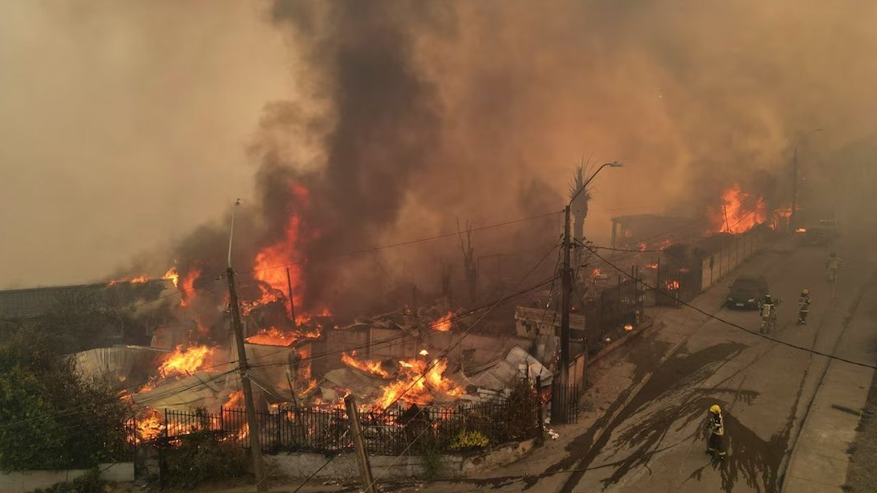 chile wildfire