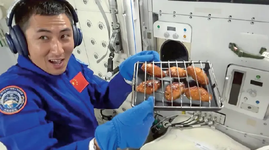 China tests first ever oven in space station