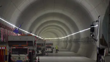 china submarine tunnel
