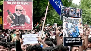 cjp protest modi poster