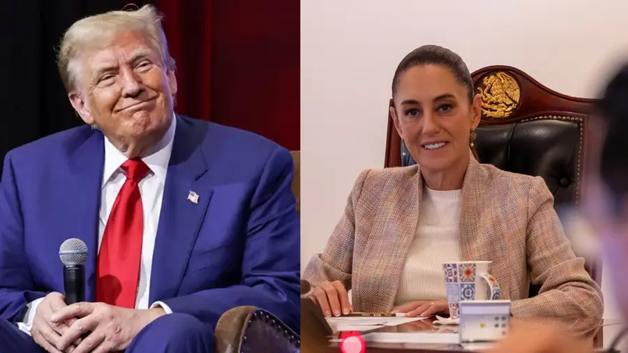 claudia sheinbaum and trump