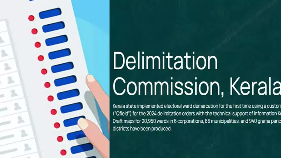 delimitation commission kerala