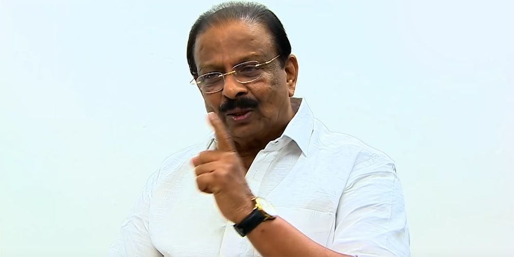 k sudhakaran