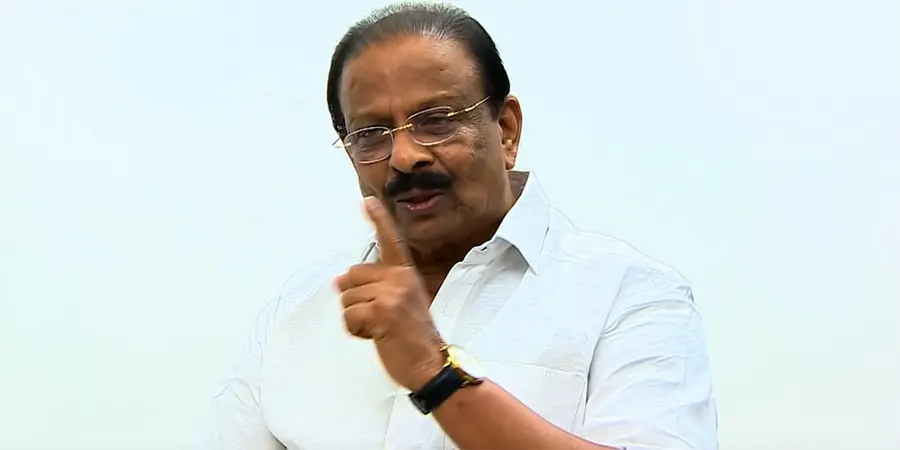 k sudhakaran 