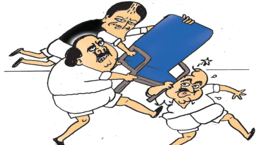 congres minister fight