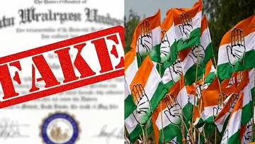 congress fake certificte