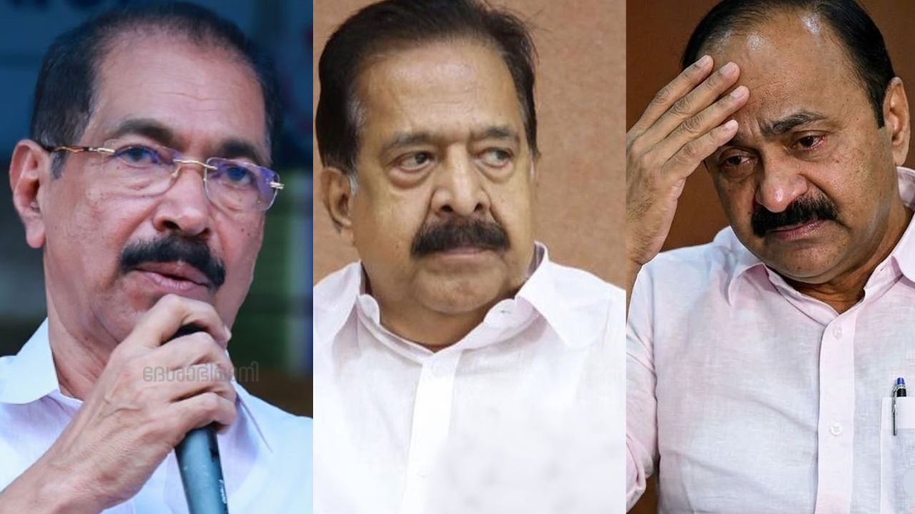 congress sunny joseph satheesan ramesh chennithala