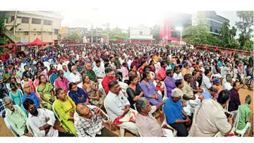 The CPI(M) extended district committee meeting concluded.