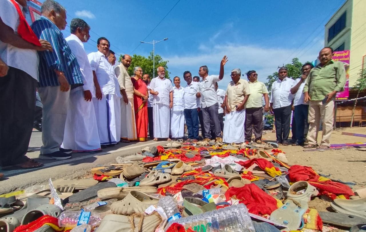 cpim leaders in karur
