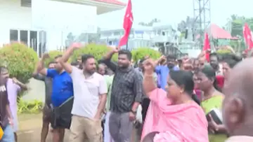 cpim march nedumbasery accident