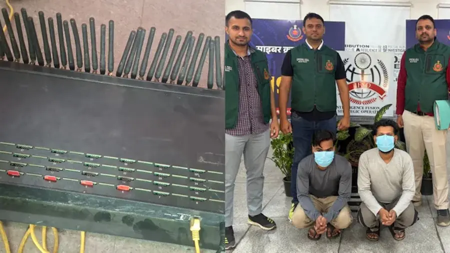 cyber fraud sim box delhi