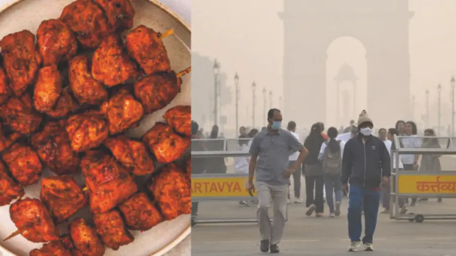 delhi air.