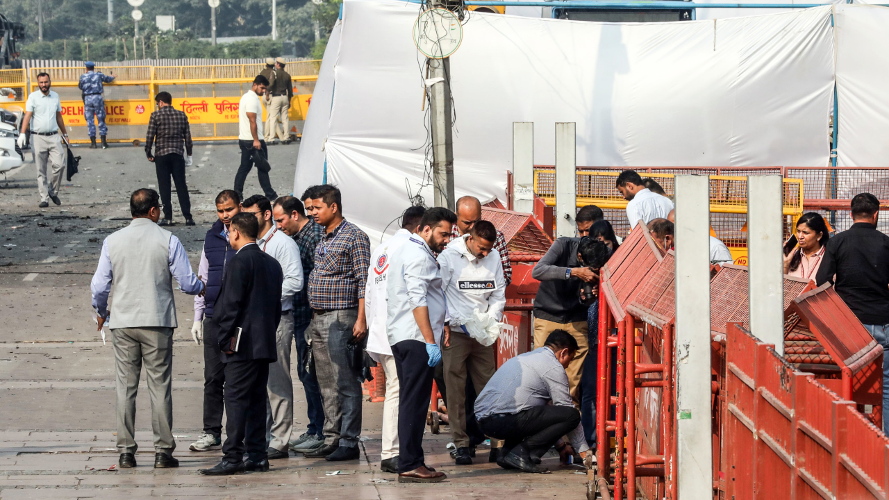 delhi blast forensic