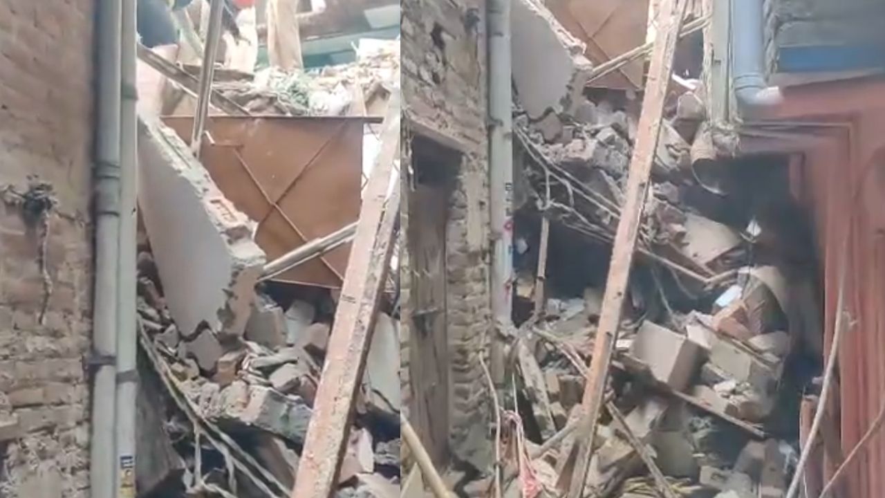 delhi building collapse 2