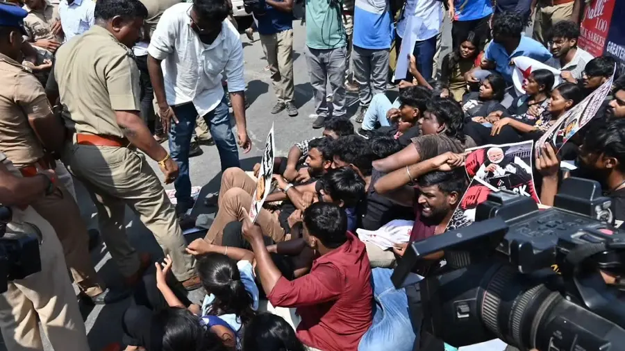 delhi jantarmantar 2.0 protest