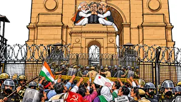 delhi protest 
