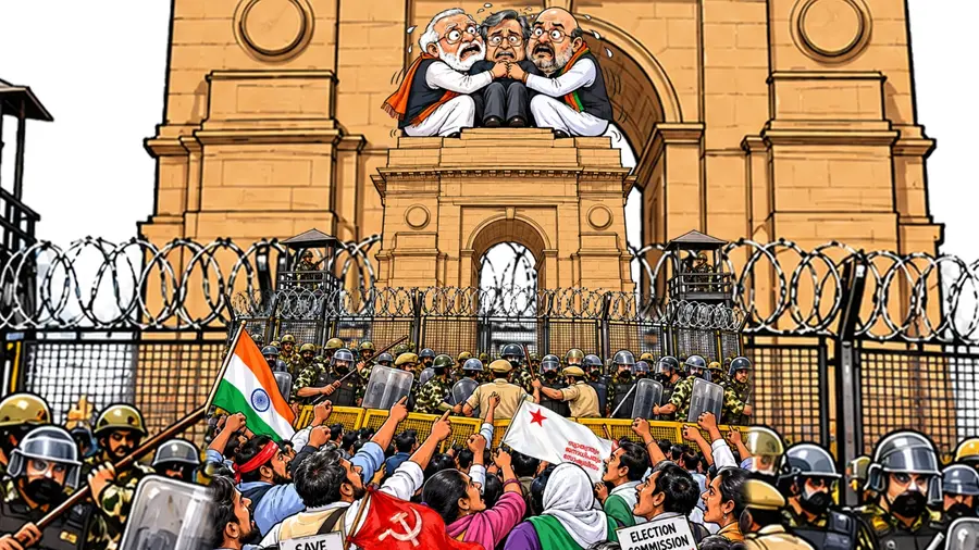 delhi protest 