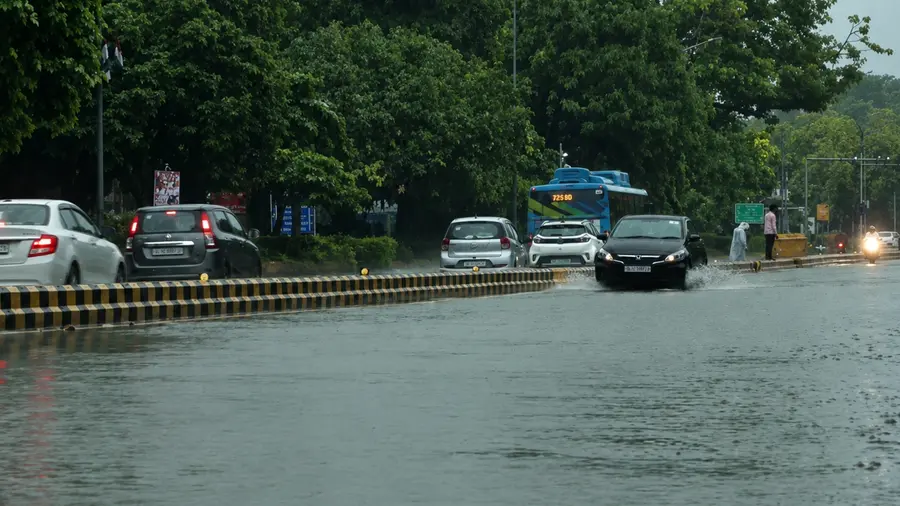 delhi rain