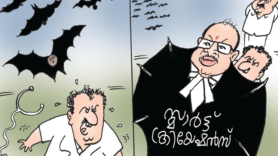 dewaswom lawyer cartoon