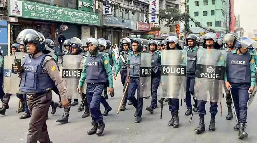 indian embassy protest in dhaka