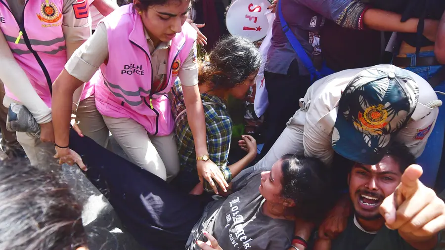 dlehi protest