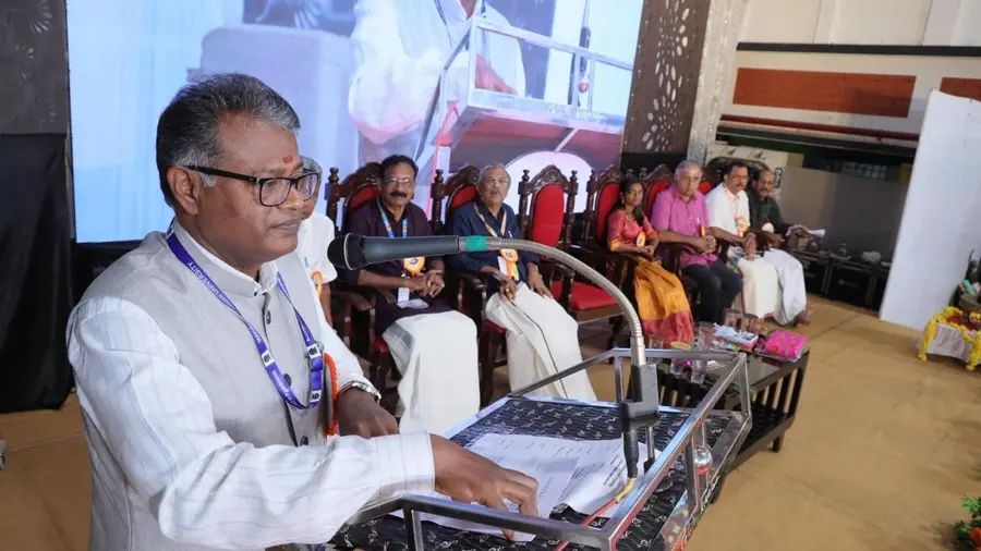 d mavoothu attends balagokulam event