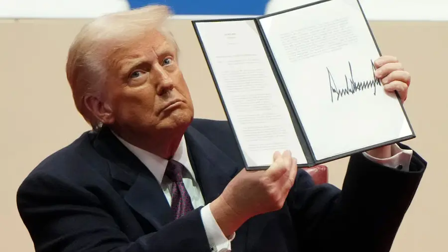 donald trump signature
