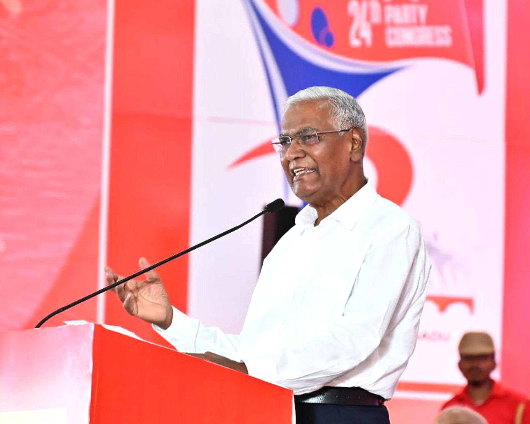 d raja 24th congress