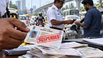 driving licence suspended