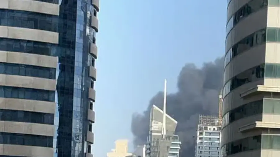 dubai building fire