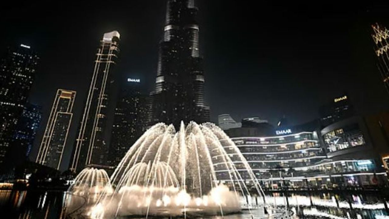 dubai fountain