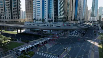 dubai harbour bridge
