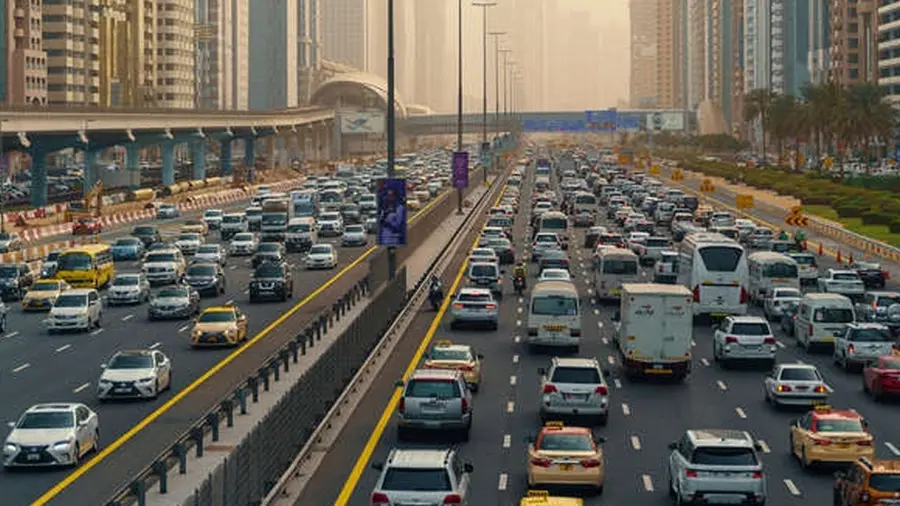 dubai road