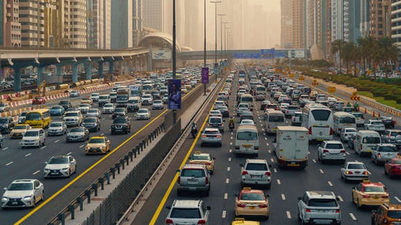 dubai road