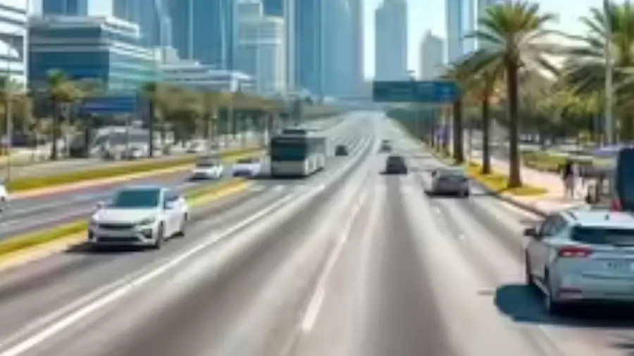 dubai road