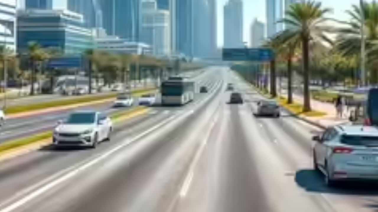 dubai road