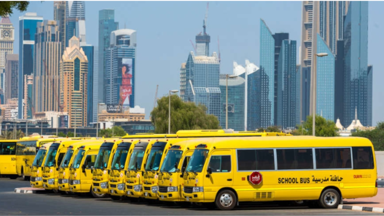 dubai school bus