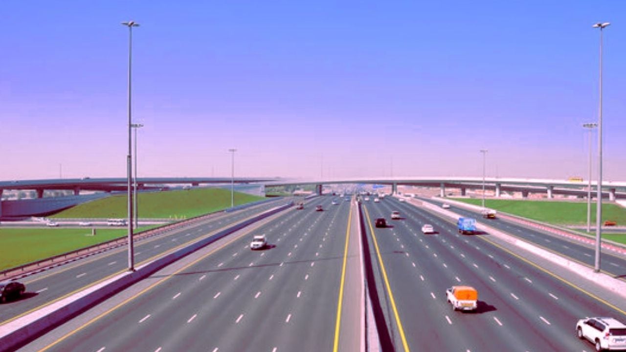 dubai sharjah road