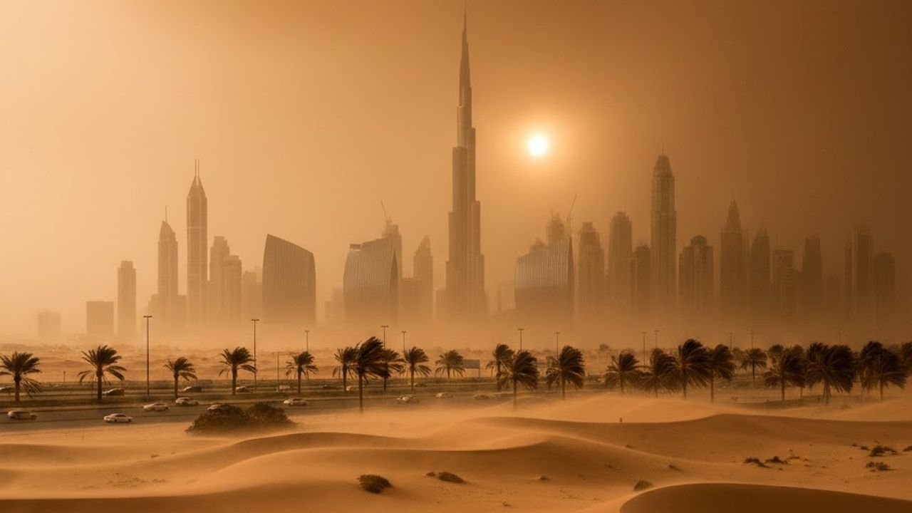 dust storm in uae