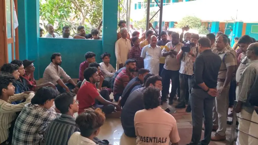 DYFI Protest at kuttichal