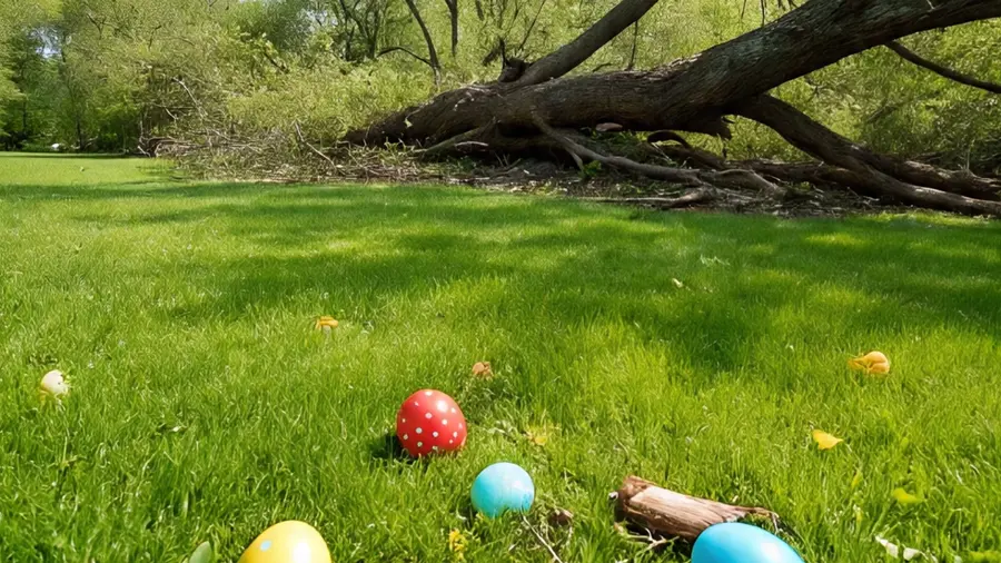 easter egg hunting accident