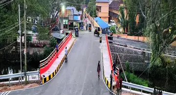 ആറിന്‌ മന്ത്രി പി എ മുഹമ്മദ്‌ റിയാസ്‌ ഉദ്‌ഘാടനംചെയ്യുന്ന ചേർത്തല സെന്റ് മേരീസ് പാലം 