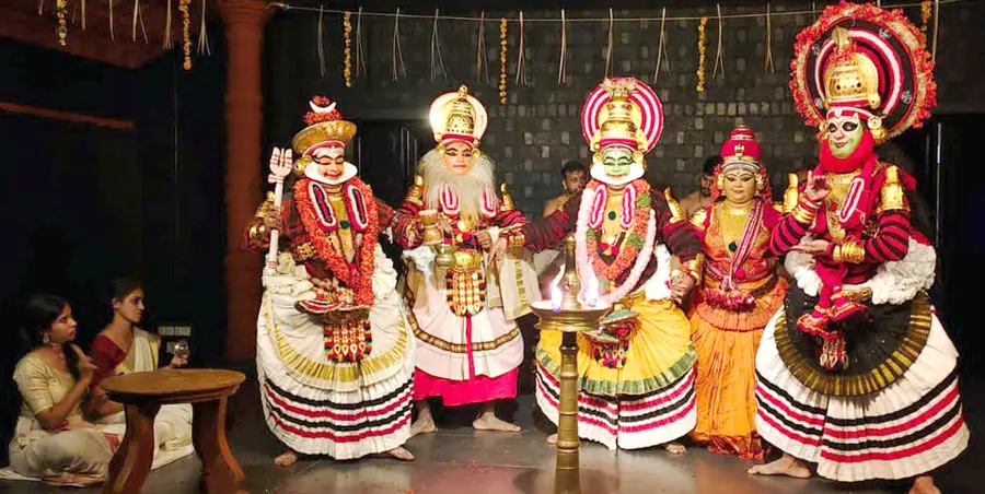 സമുദ്രമഥനം കൂടിയാട്ടത്തിൽ നിന്ന്