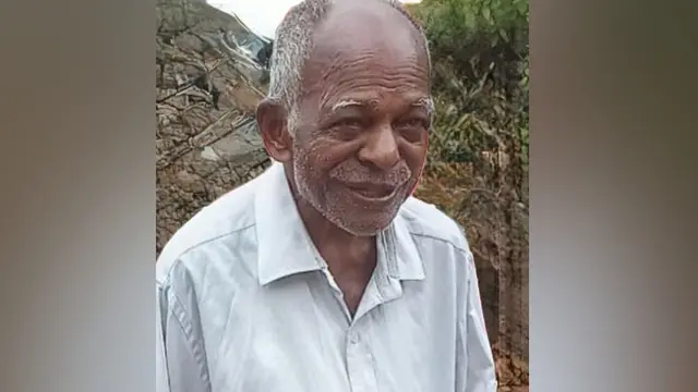 elderly man died