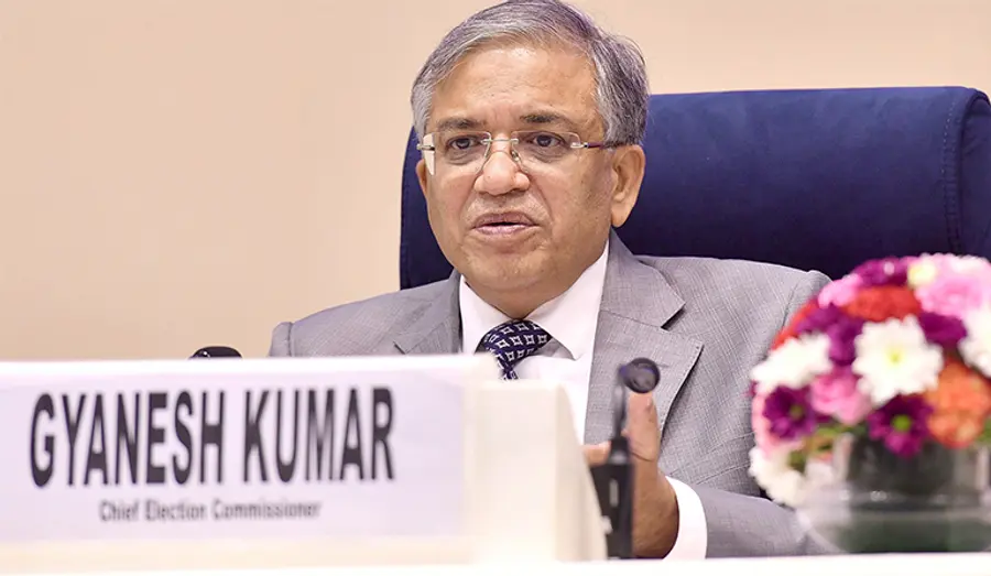 Gyanesh Kumar on polling booth webcasting
