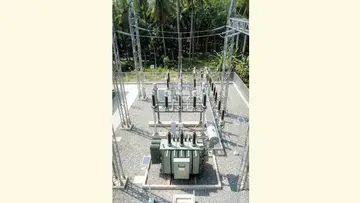 ഒറ്റശേഖരമംഗലം സബ്സ്റ്റേഷന്റെ മാതൃക